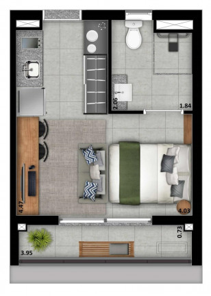 Imagem Imóvel com 1 Quarto à Venda, 33 m² em Consolação - São Paulo Imagem Imóvel com 1 Quarto à Venda, 33 m² em Consolação - São Paulo