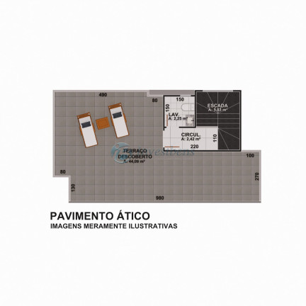 Imagem Casa de Condomínio com 3 Quartos à Venda, 115 m² em Bairro Alto - Curitiba