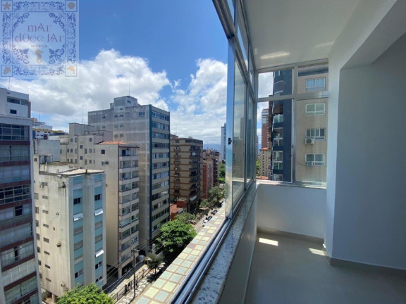 Imagem Apartamento com 1 Quarto à Venda, 50 m² em Embaré - Santos Imagem Apartamento com 1 Quarto à Venda, 50 m² em Embaré - Santos