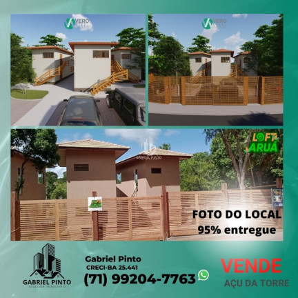 Imagem Imóvel com 1 Quarto à Venda, 35 m² em Açu Da Torre - Mata De São João Imagem Imóvel com 1 Quarto à Venda, 35 m² em Açu Da Torre - Mata De São João