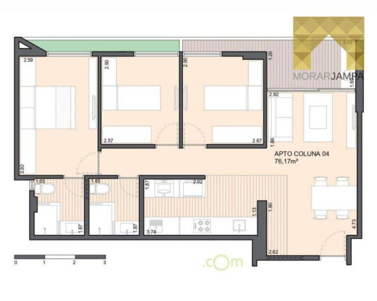Imagem Apartamento com 2 Quartos à Venda, 62 m² em Intermares - Cabedelo Imagem Apartamento com 2 Quartos à Venda, 62 m² em Intermares - Cabedelo