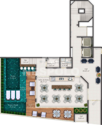 Imagem Apartamento com 1 Quarto à Venda, 67 m² em São João - Itajai