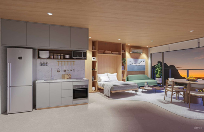 Imagem Loft com 1 Quarto à Venda, 40 m²