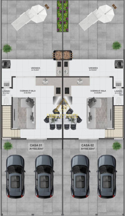 Imagem Casa com 3 Quartos à Venda, 125 m² em Itajuba - Barra Velha