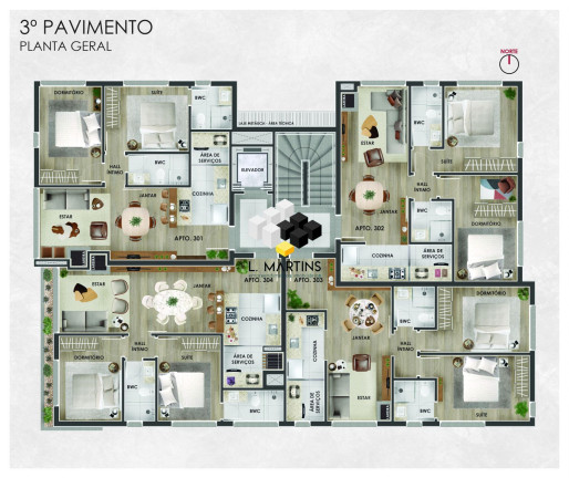 Imagem Apartamento com 2 Quartos à Venda, 61 m² em Tirol - Gramado Imagem Apartamento com 2 Quartos à Venda, 61 m² em Tirol - Gramado