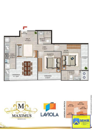 Imagem Imóvel com 2 Quartos à Venda, 69 m² em Praia Do Morro - Guarapari Imagem Imóvel com 2 Quartos à Venda, 69 m² em Praia Do Morro - Guarapari
