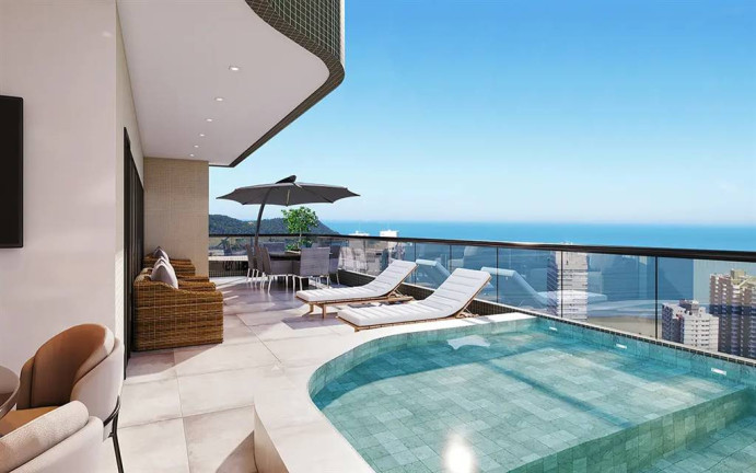 Imagem Cobertura com 4 Quartos à Venda, 322 m² em Forte - Praia Grande Imagem Cobertura com 4 Quartos à Venda, 322 m² em Forte - Praia Grande