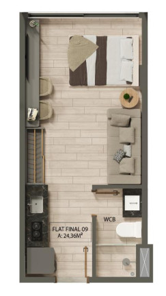 Imagem Apartamento com 1 Quarto à Venda, 24 m² em Jardim Oceania - João Pessoa Imagem Apartamento com 1 Quarto à Venda, 24 m² em Jardim Oceania - João Pessoa