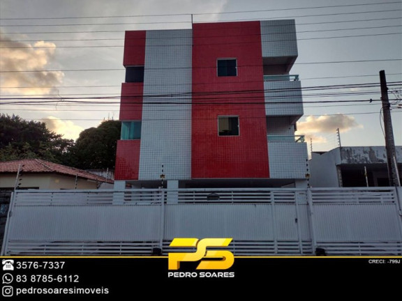 Apartamento com 2 Quartos à Venda, 57 m² em Bancários - João Pessoa