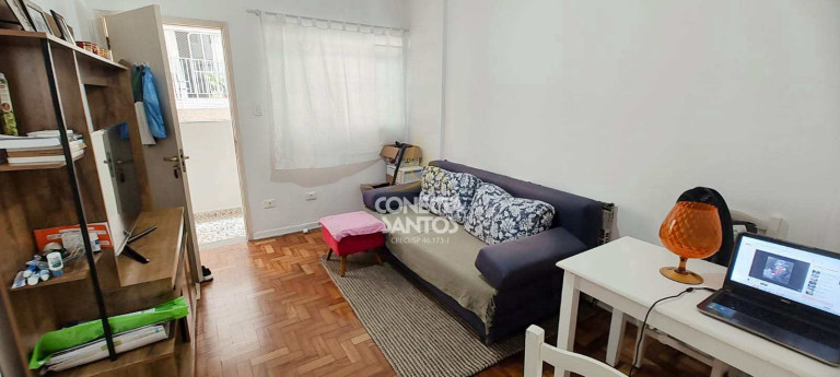 Imagem Apartamento com 1 Quarto à Venda, 40 m² em Ponta Da Praia - Santos Imagem Apartamento com 1 Quarto à Venda, 40 m² em Ponta Da Praia - Santos