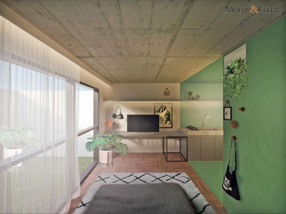 Imagem Apartamento com 1 Quarto à Venda, 29 m² em Cajuru - Curitiba Imagem Apartamento com 1 Quarto à Venda, 29 m² em Cajuru - Curitiba