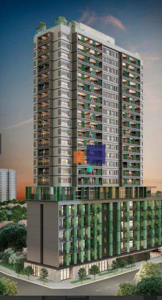 Apartamento com 1 Quarto à Venda, 25 m² em Santo Amaro - São Paulo