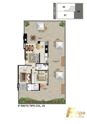 Imagem Imóvel com 3 Quartos à Venda, 117 m² em Praia Do Morro - Guarapari