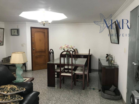 Apartamento com 3 Quartos à Venda, 111 m² em Boqueirão - Santos