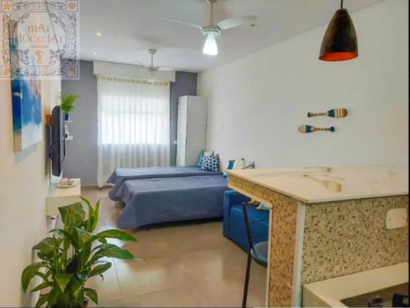 Imagem Apartamento com 1 Quarto à Venda, 35 m² em Boqueirão - Santos