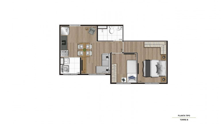 Imagem Apartamento com 2 Quartos à Venda, 2 m² em Cidade Patriarca - São Paulo