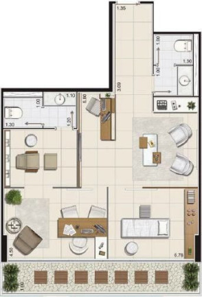 Imagem Sala Comercial à Venda, 201 m² em Bethaville I - Barueri