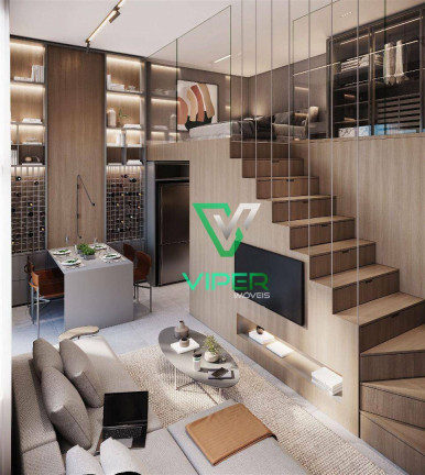 Imagem Apartamento com 1 Quarto à Venda, 22 m² em Alto Da Glória - Curitiba Imagem Apartamento com 1 Quarto à Venda, 22 m² em Alto Da Glória - Curitiba