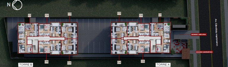 Imagem Apartamento com 3 Quartos à Venda, 86 m² em Santa Felicidade - Curitiba