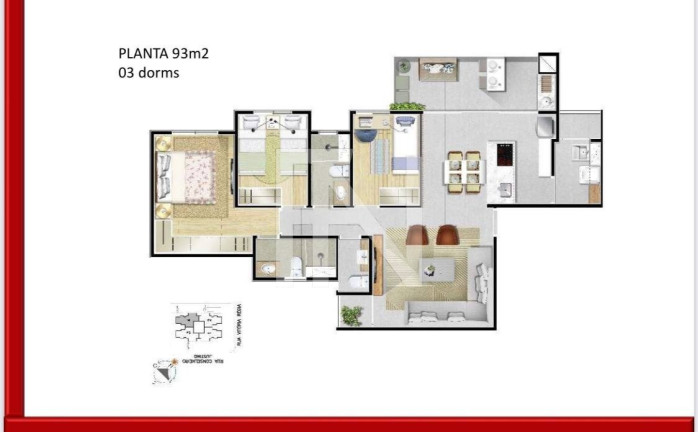 Imagem Apartamento com 3 Quartos à Venda, 92 m² em Campestre - Santo André Imagem Apartamento com 3 Quartos à Venda, 92 m² em Campestre - Santo André
