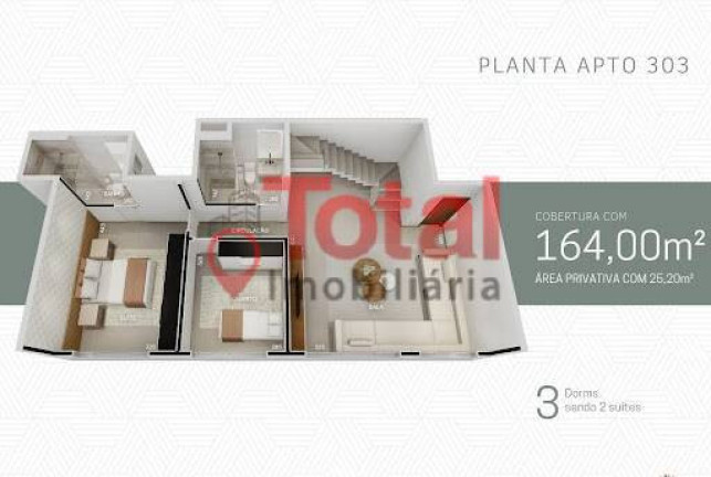 Imagem Cobertura com 3 Quartos à Venda, 179 m² em Vila Dos Técnicos - Timóteo Imagem Cobertura com 3 Quartos à Venda, 179 m² em Vila Dos Técnicos - Timóteo