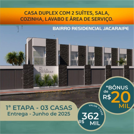 Imagem Casa com 2 Quartos à Venda, 52 m² em Residencial Jacaraípe - Serra Imagem Casa com 2 Quartos à Venda, 52 m² em Residencial Jacaraípe - Serra