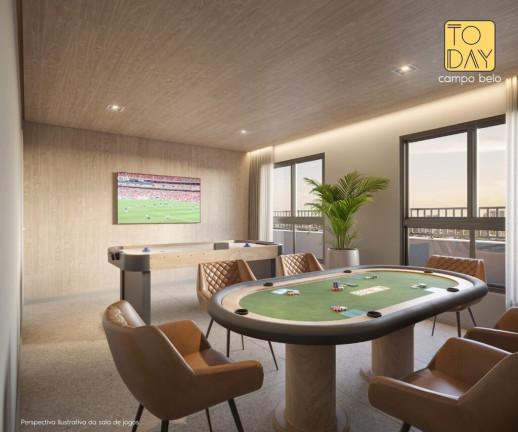 Imagem Apartamento com 1 Quarto à Venda, 30 m² em Campo Belo - São Paulo Imagem Apartamento com 1 Quarto à Venda, 30 m² em Campo Belo - São Paulo