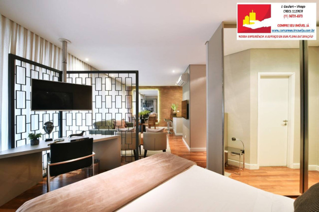 Imagem Studio com 1 Quarto para Alugar, 65 m² em Vila Olimpia - São Paulo