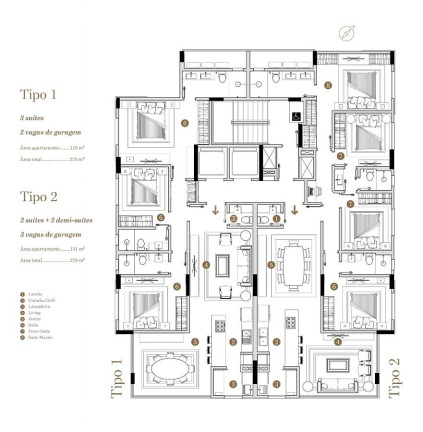 Imagem Apartamento com 4 Quartos à Venda, 131 m² em Barra Norte - Balneário Camboriú