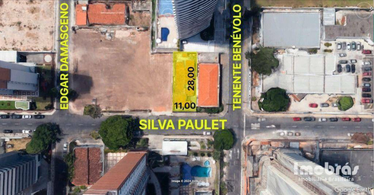 Imagem Terreno à Venda ou Locação, 308 m² em Meireles - Fortaleza Imagem Terreno à Venda ou Locação, 308 m² em Meireles - Fortaleza