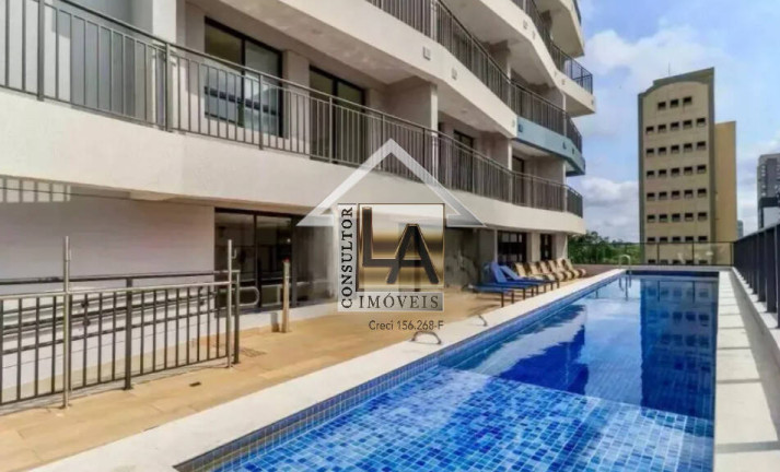 Imagem Apartamento com 1 Quarto à Venda, 45 m² em Santo Amaro - São Paulo