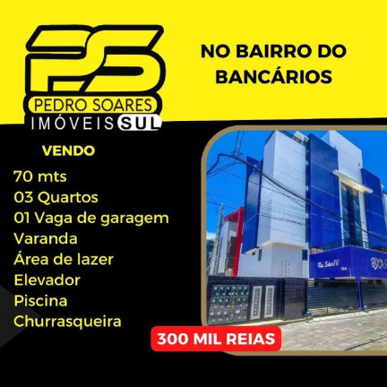 Imagem Flat com 3 Quartos à Venda, 70 m² em Bancários - João Pessoa Imagem Flat com 3 Quartos à Venda, 70 m² em Bancários - João Pessoa