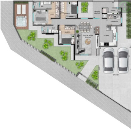 Imagem Casa com 3 Quartos à Venda, 120 m² em Uvaranas - Ponta Grossa Imagem Casa com 3 Quartos à Venda, 120 m² em Uvaranas - Ponta Grossa