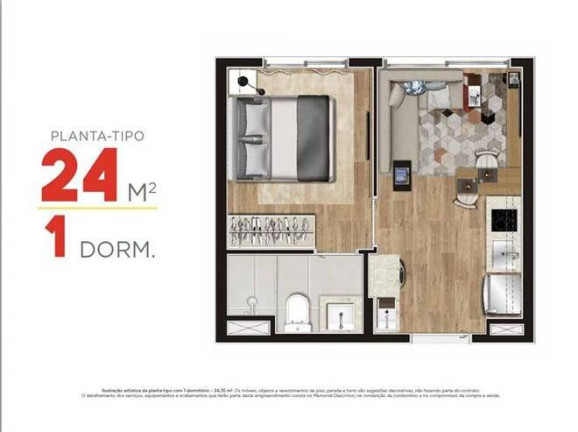 Imagem Apartamento com 2 Quartos à Venda, 44 m² em Quarta Parada - São Paulo Imagem Apartamento com 2 Quartos à Venda, 44 m² em Quarta Parada - São Paulo
