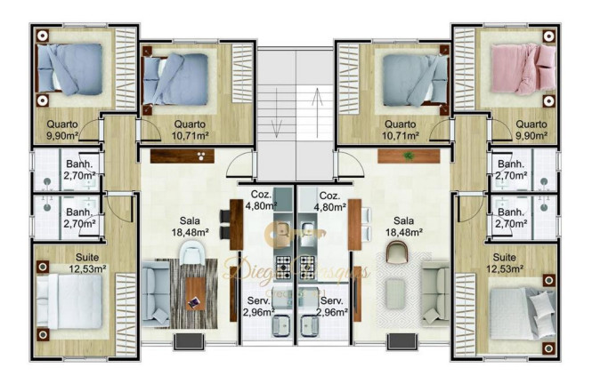 Imagem Apartamento com 3 Quartos à Venda, 70 m² em Bom Retiro - Teresópolis Imagem Apartamento com 3 Quartos à Venda, 70 m² em Bom Retiro - Teresópolis