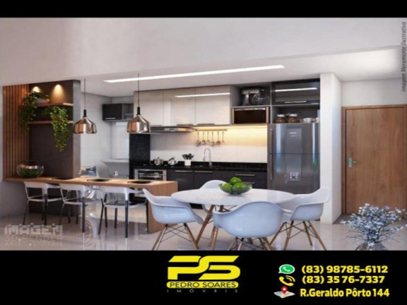 Foto do imóvel Apartamento com 3 Quartos à Venda, 72 m² em Bancários - João Pessoa Foto do imóvel Apartamento com 3 Quartos à Venda, 72 m² em Bancários - João Pessoa