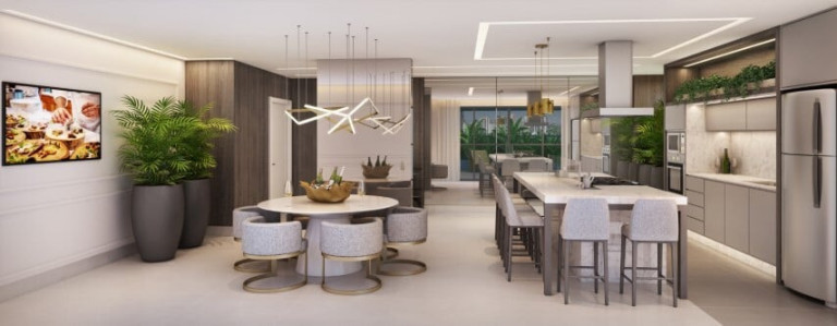 Imagem Apartamento com 2 Quartos à Venda, 61 m² em Cristo Rei - Curitiba