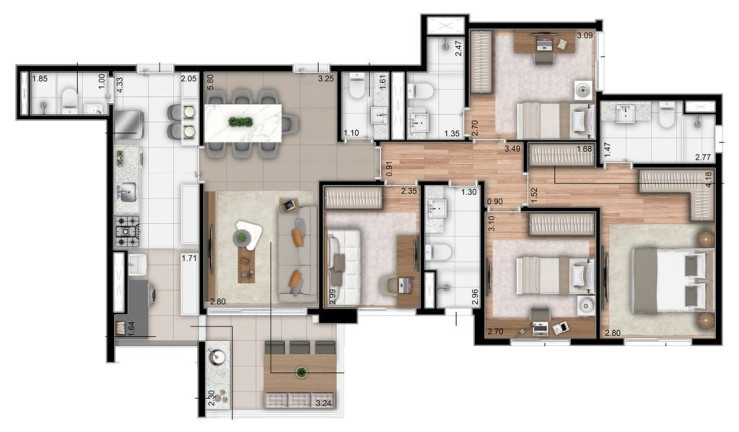 Imagem Imóvel com 4 Quartos à Venda, 115 m² em Anália Franco - São Paulo Imagem Imóvel com 4 Quartos à Venda, 115 m² em Anália Franco - São Paulo