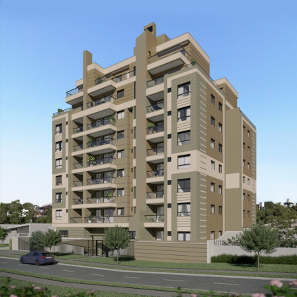 Apartamento com 3 Quartos à Venda, 98 m² em Ahú - Curitiba