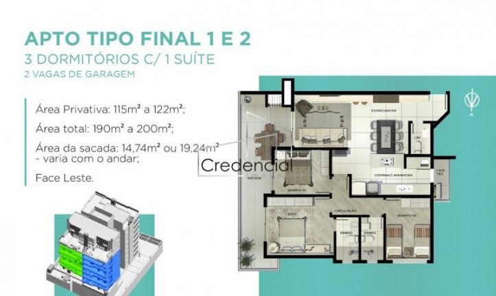 Imagem Apartamento com 3 Quartos à Venda, 105 m² em Praia Central - Guaratuba Imagem Apartamento com 3 Quartos à Venda, 105 m² em Praia Central - Guaratuba