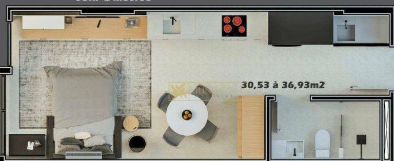 Imagem Studio com 1 Quarto à Venda, 31 m² em Trindade - Florianópolis