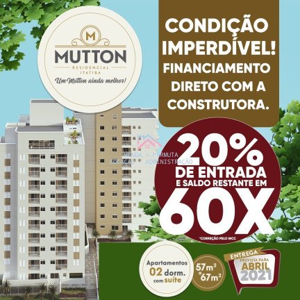 Imagem Apartamento com 2 Quartos à Venda, 67 m² em Vila Prudente De Moraes - Itatiba