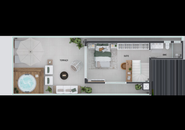 Imagem Imóvel com 2 Quartos à Venda, 73 m² em Portão - Curitiba Imagem Imóvel com 2 Quartos à Venda, 73 m² em Portão - Curitiba