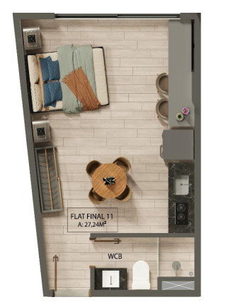 Imagem Apartamento com 1 Quarto à Venda, 24 m² em Jardim Oceania - João Pessoa Imagem Apartamento com 1 Quarto à Venda, 24 m² em Jardim Oceania - João Pessoa