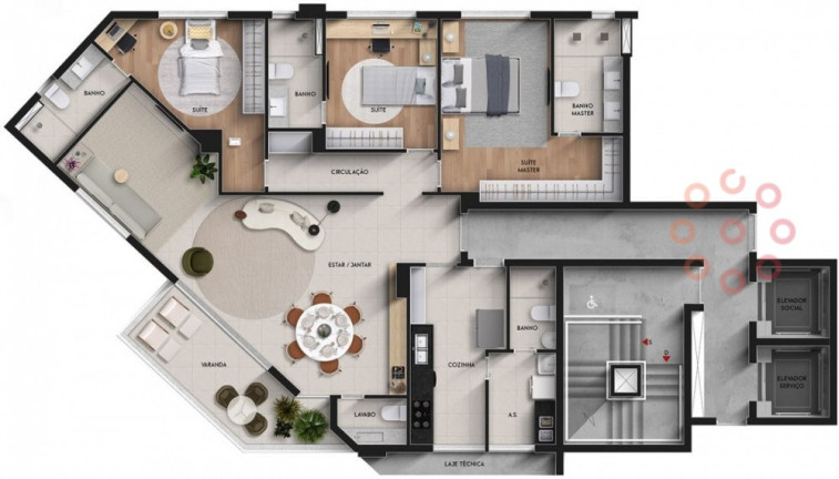 Imagem Apartamento com 4 Quartos à Venda, 140 m² em Savassi - Belo Horizonte