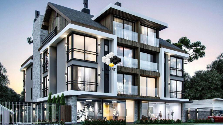 Apartamento com 2 Quartos à Venda, 81 m² em Planalto - Gramado