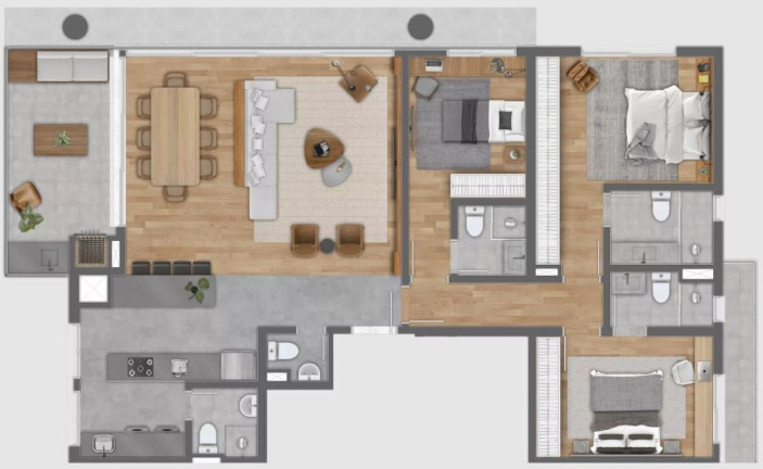 Imagem Cobertura com 3 Quartos à Venda, 209 m² em Petrópolis - Porto Alegre Imagem Cobertura com 3 Quartos à Venda, 209 m² em Petrópolis - Porto Alegre