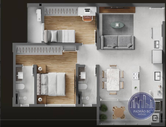 Imagem Apartamento com 2 Quartos à Venda, 87 m² em São Judas - Itajaí Imagem Apartamento com 2 Quartos à Venda, 87 m² em São Judas - Itajaí
