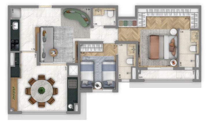 Imagem Apartamento com 3 Quartos à Venda, 108 m² em Aclimação - São Paulo