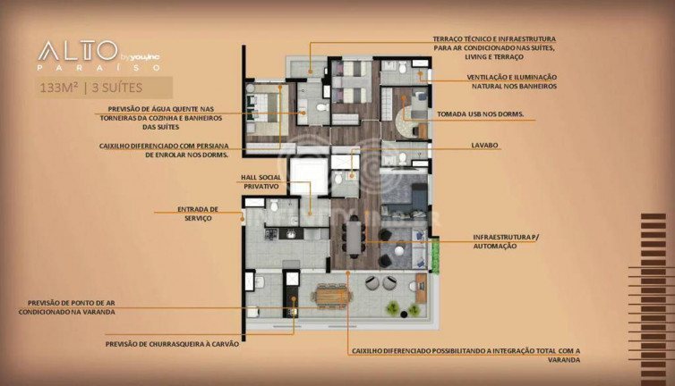 Imagem Apartamento com 4 Quartos à Venda, 135 m² em Paraíso - São Paulo Imagem Apartamento com 4 Quartos à Venda, 135 m² em Paraíso - São Paulo